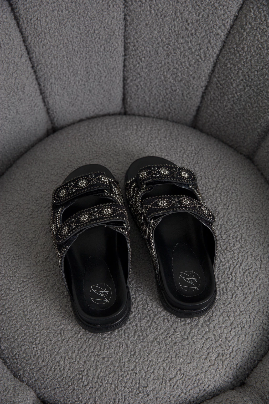 BIRKEN PEDRARIA VELCRO LR - PRETO