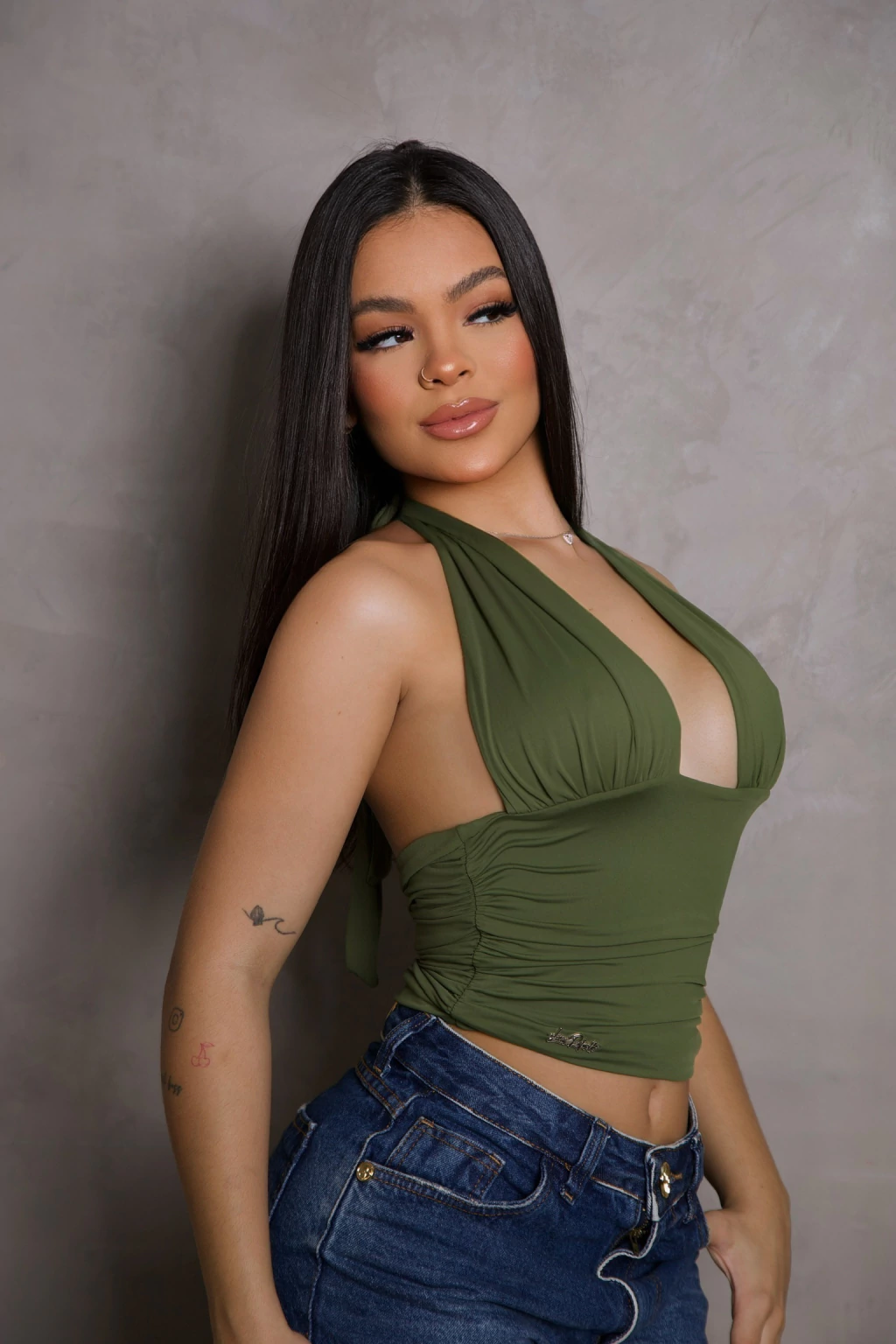 Blusa Amarração LR - VERDE