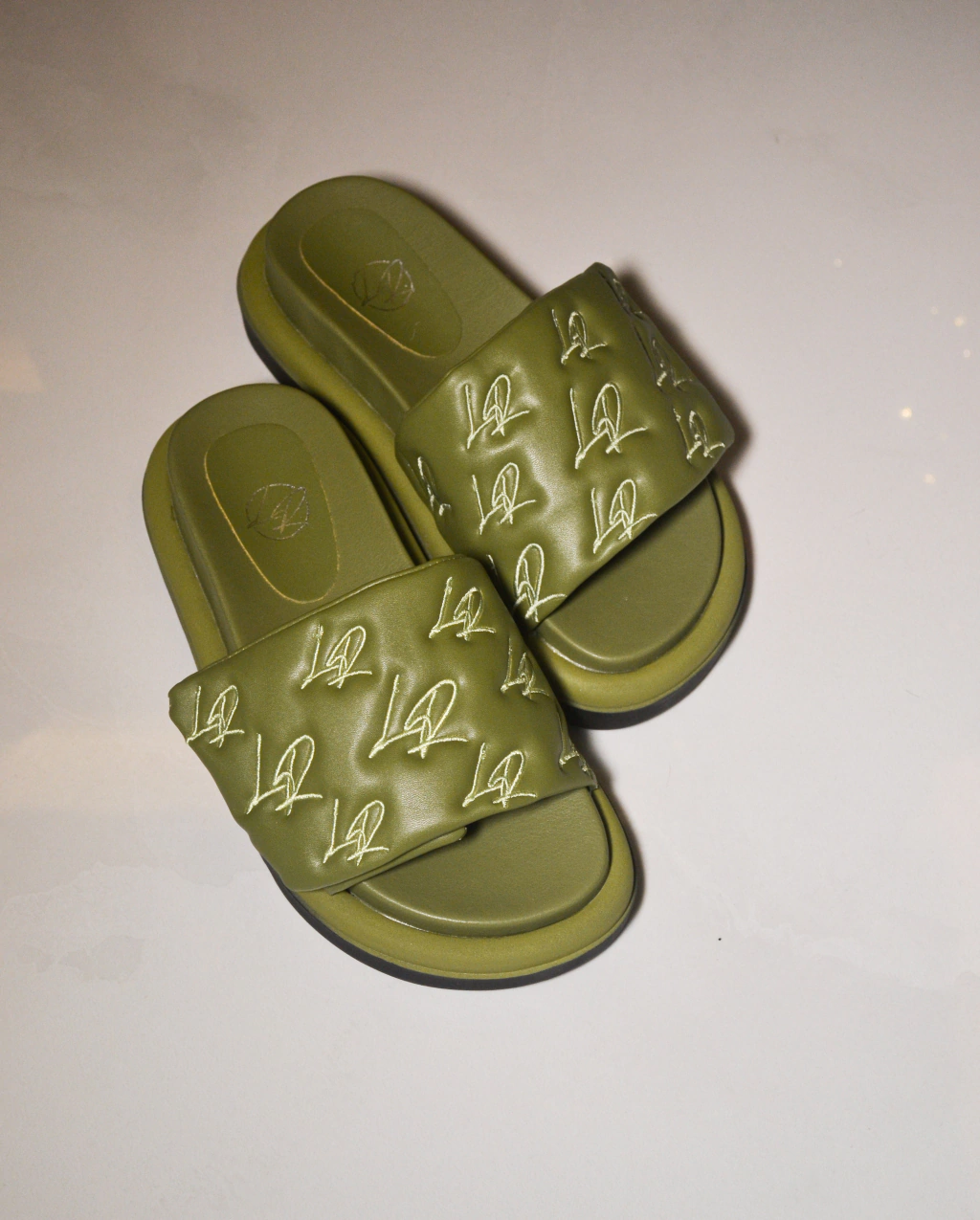 SLIDE VELCRO LR - VERDE MILITAR