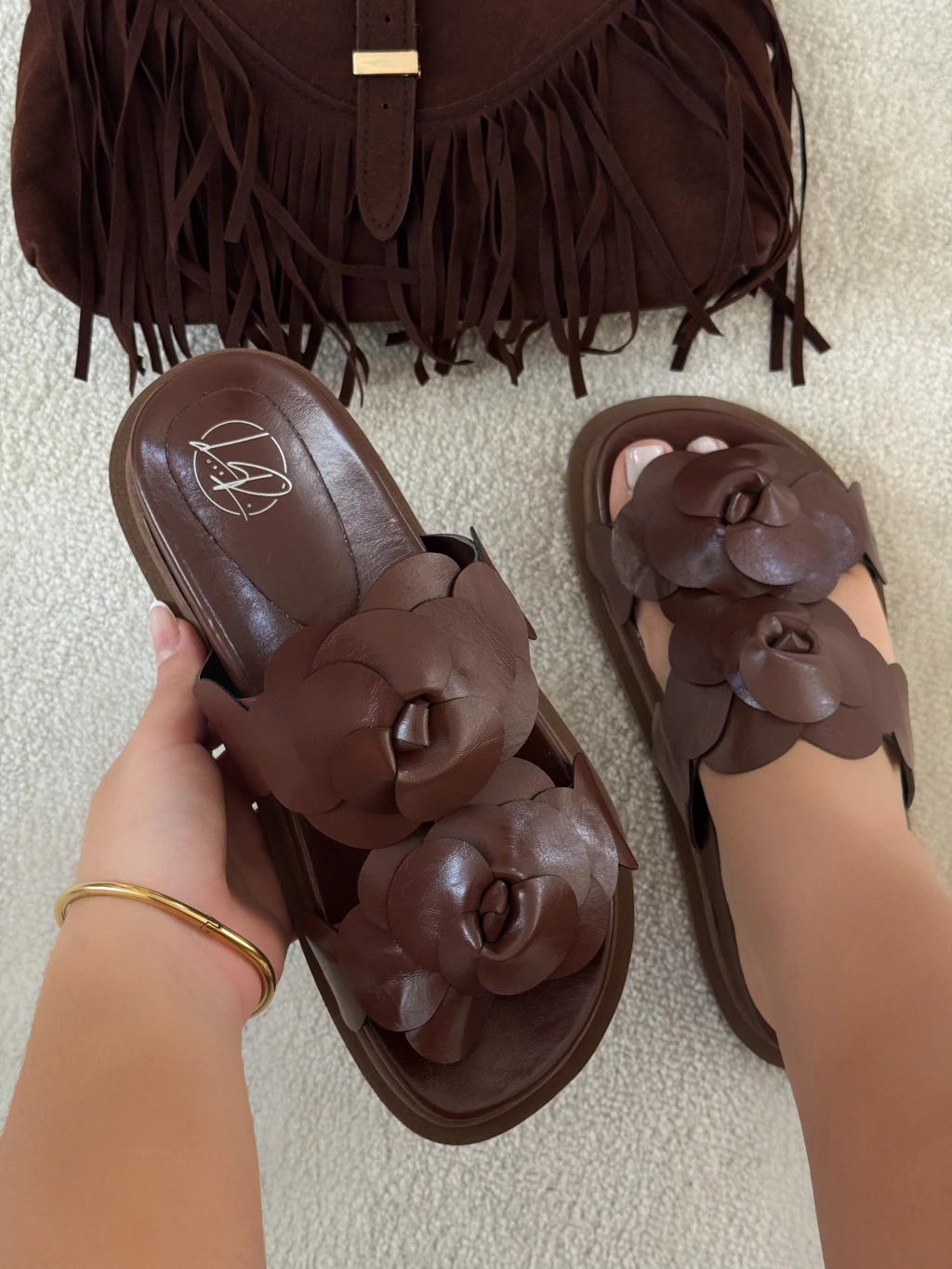 Papete Amelia LR - MARROM